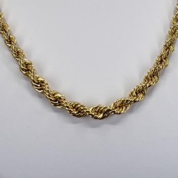 Gold Necklace - gold - 2000
