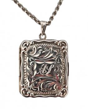 Silver Necklace - silver - 1900